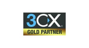 Logo statut gold partenaire 3CX